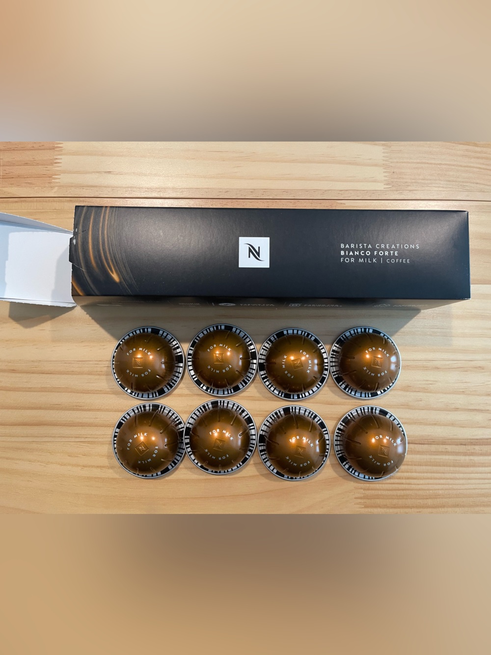 Nespresso Vertuo Coffee - Bianco Forte - 8 pods